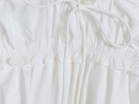 Текстильный топ для девочек, Белый