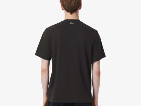 Мужская футболка Lacoste классического кроя из органического хлопка