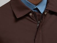 Утепленная куртка с отложным воротником