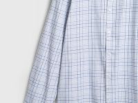 Рубашка в клетку, Белый