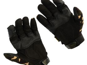 Тактические перчатки, лесной камуфляж