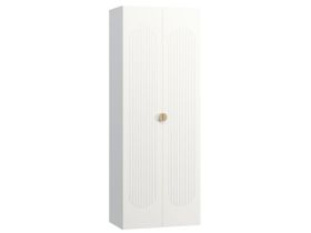 Распашной шкаф Луми 2-90x242 Белый