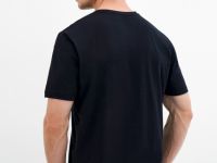 Базовая футболка из хлопка, Черный