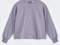 Толстовка из хлопка на резинке