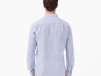 Мужская рубашка Lacoste приталенного кроя в полоску