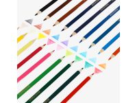 Набор карандашей цветных Гамма "Мультики" 18 цв., трехгранные, заточен., картон. упак., европодвес