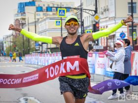 Чемпионом России на 100 км в Якутске стал Валерий Лукин