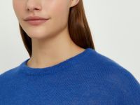 Оверсайз джемпер из мохера и шерсти