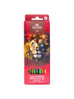 Набор карандашей цветные Koh-I-Noor "RED LION", 18 цв, картон.упак. с подвесом