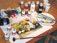 Чернила акварельные Pebeo "Colorex" 45 мл №39 Изумрудный