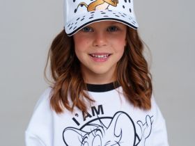 Кепка текстильная для девочек