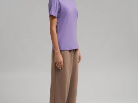 Приталенная футболка из джерси