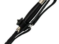 Нож Финка НКВД, сталь дамаск, мельхиор, рукоять граб