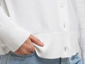 Кардиган свободного кроя с шерстью