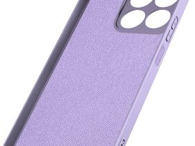 Клип-кейс Krutoff Silicone для HONOR X6c Фиолетовый