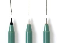 Набор капиллярных ручек линеров Малевичъ, 3 шт (01, 03, BR)