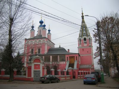 Церковь Георгиевская за верхом