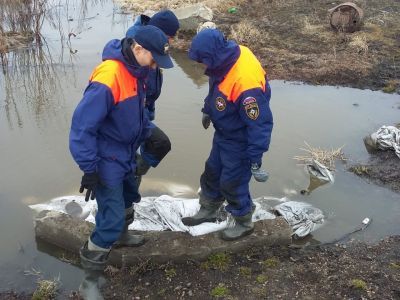 Село Лобуя Среднеколымского улуса начало топить