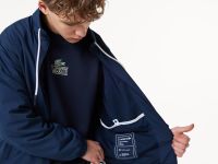 Мужская спортивная куртка Lacoste со съемным капюшоном
