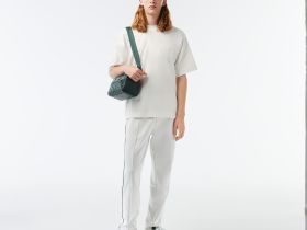 Мужская футболка Lacoste свободного кроя