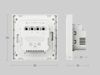 Умный выключатель Яндекс Zigbee YNDX-00531 Белый
