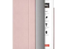 Чехол-книжка Mutural Folio Case для Apple iPad 7 (10.2) 2019 / iPad 8 (10.2) 2020 / iPad 9 (10.2) 2021 (полиуретан с подставкой) (розовый)