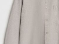 Рубашка из ткани оксфорд, Коричневый