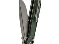 Cкладной нож SRM Rubik Large 7228B-MG, сталь 14C28N, рукоять микарта, зеленый