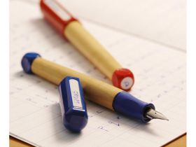 Ручка перьевая LAMY 010 ABC, синие чернила