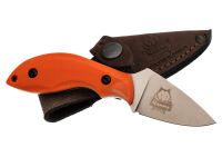 Фиксированный нож Kizlyar Supreme Hammy SW, сталь Niolox, рукоять G10, оранжевый