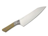 Нож кухонный Шеф Microtech Chef's Knife, сталь M390MK, рукоять G10, оливковый