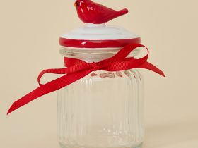 Емкость для хранения Рождественский джем/Christmas jam, птица