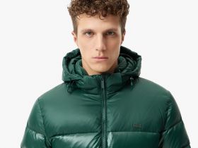 Мужская стёганая куртка Lacoste
