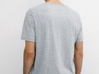 Футболка с V-образным вырезом, Серый