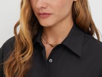 Рубашка с коротким рукавом и нагрудными карманами