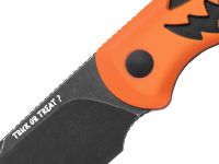 Туристический нож Kizer Drop BearFix Halloween, сталь 14C28N, рукоять G10, оранжевый, ограниченное издание