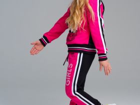 Брюки трикотажные для девочек