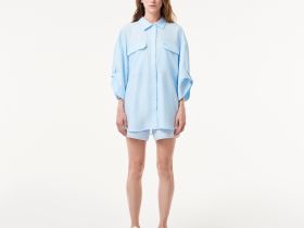 Женская рубашка Lacoste из тенселя