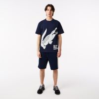 Мужские шорты Lacoste колор-блок