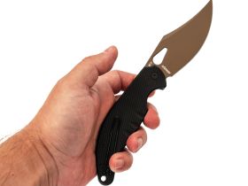 Нож Barmaley Knives Барракуда, сталь VG-10, рукоять G10, черный