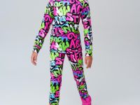 Термокомплект трикот. для девочек: фуфайка (футболка) с длин. рук, брюки для эпизод. использования