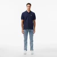Мужские хлопковые джинсы Lacoste зауженного кроя
