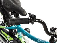 Детский велосипед Novatrack Katrina 16, год 2025, цвет Голубой-Зеленый