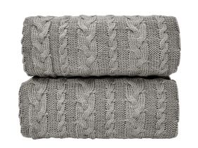 Плед Novallas, серый