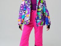 Комплект текстильный с полиуретановым покрытием для девочек: куртка, брюки