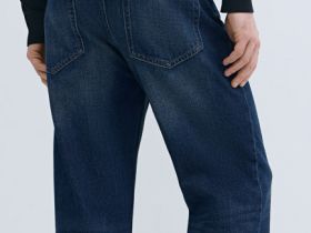 Прямые джинсы Straight, Синий