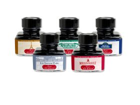 Чернила Herbin в банке 30 мл, Цвета Парижа Moulin Rouge Красный