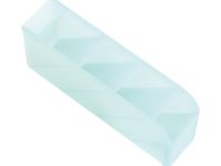 Настольная подставка MESHU, 4 отделения, тонированная мятная