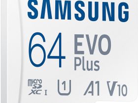 Карта памяти Samsung Evo Plus MB-MC64SA/APC microSDXC 64 ГБ с адаптером