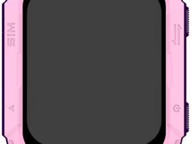 Умные часы Xenium W600 LTE Розовые